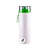 Botella con capacidad de 750 ml, color verde, tipo llavero y material aluminio