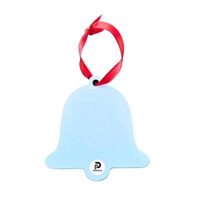 Navidad con tamaño de 8 x 6 cm, color blanco, forma campana y tipo arreglo