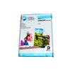 Papel tamaño 135 gr, cantidad 50 hojas, tipo fotográfico autoadhesivo y color alto brillo