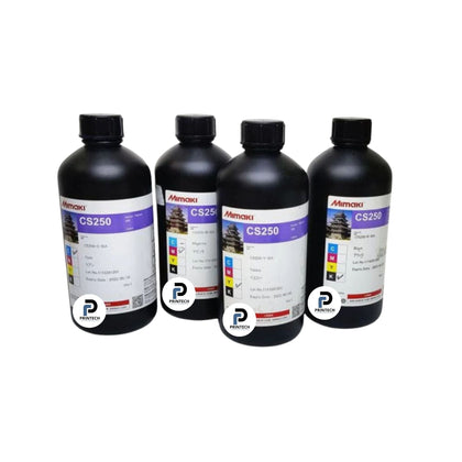 Tinta color Cyan, tamaño 1 lt y código CS250