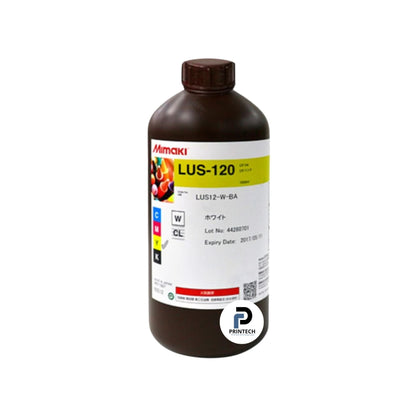 Tinta color Yellow, tamaño 1 lt y código LUS120