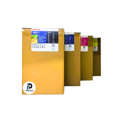 Tinta color Yellow, tamaño 2 lt y código SB411