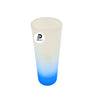 Vaso con capacidad de 3 oz, color azul, tipo shot y acabado frozed